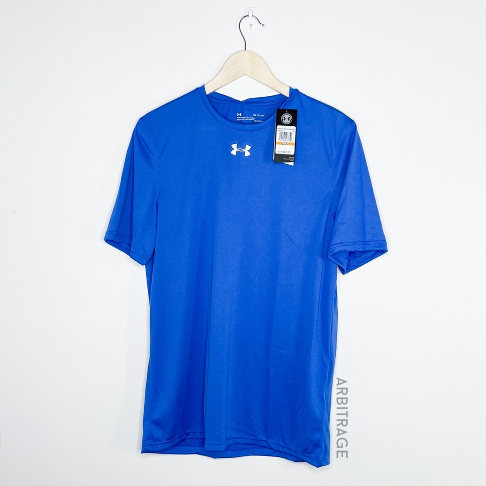 **SOLD** Under Armour Blue Heat Gear Tee